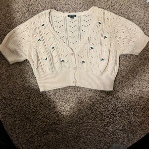 Wild fable crochet crop top